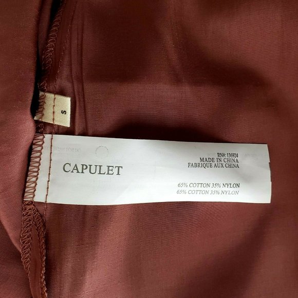 Capulet Cami Tank Top Blouse One Tie Shoulder - Picture 5 of 6